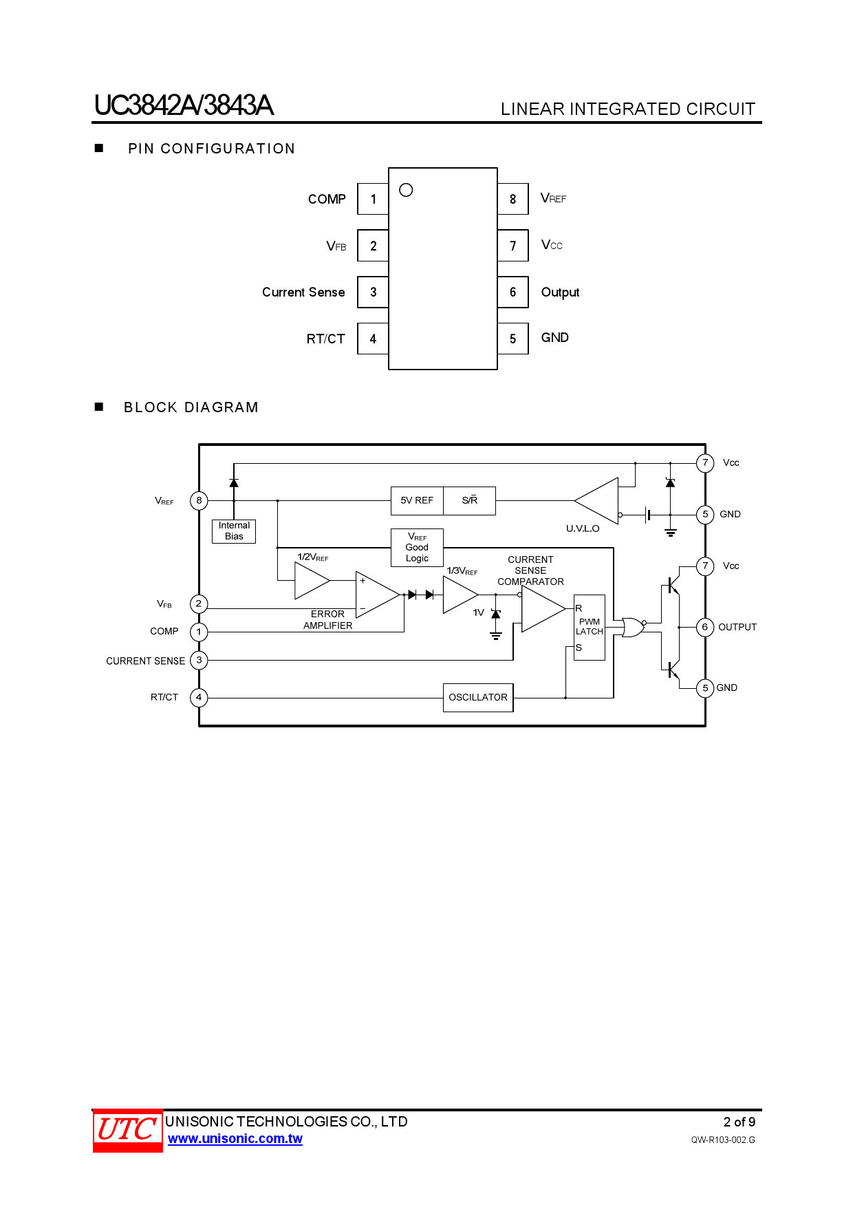 utc(友顺)开关电源芯片uc3842al-s08-r采购_价格_数据