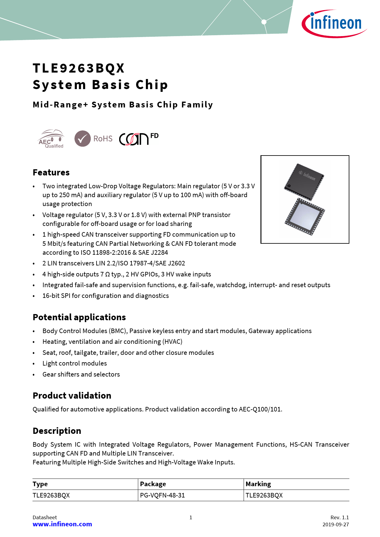 Tle Bqx Infineon Tle Bqx Pdf