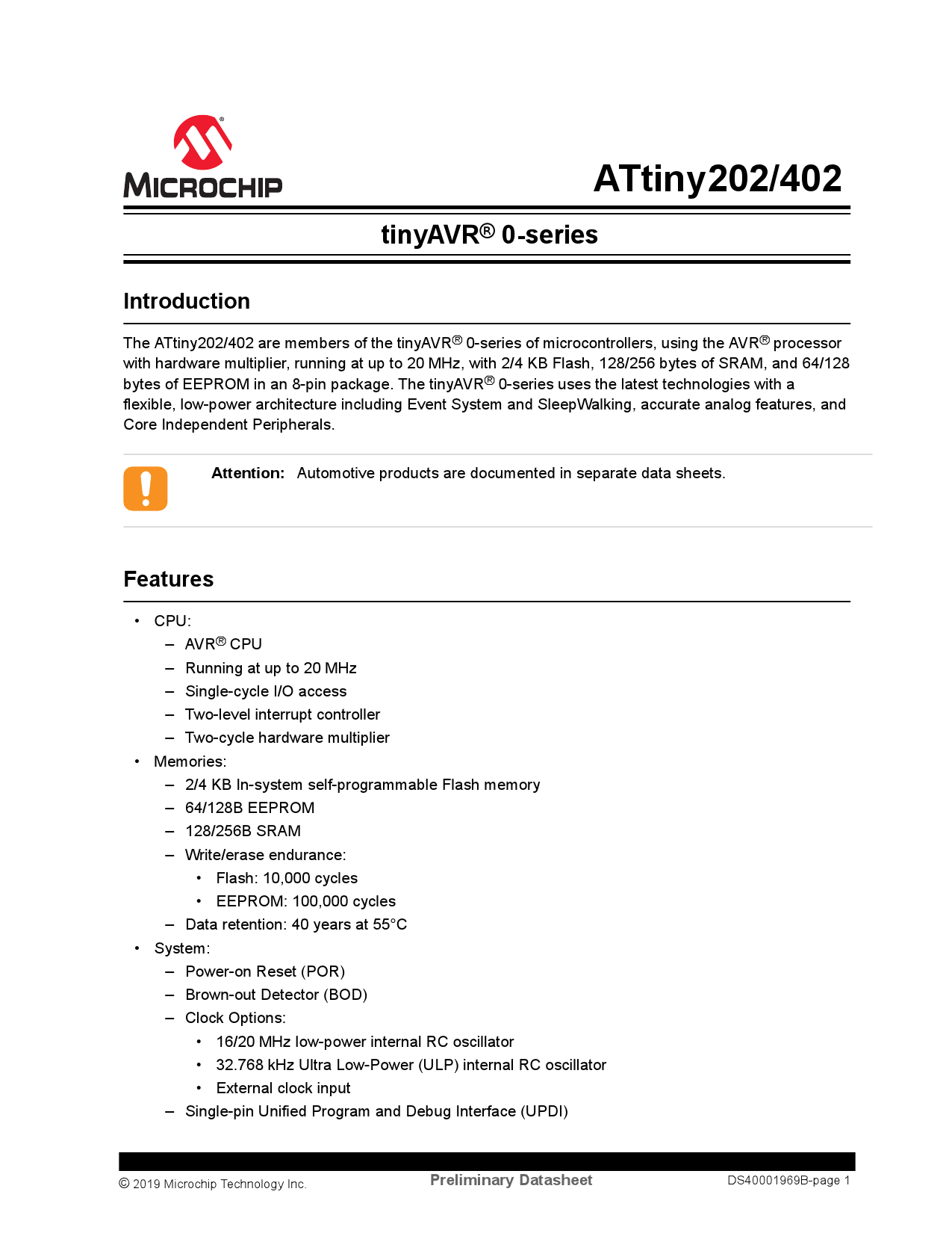 Attiny Ssf Microchip Attiny Ssf Pdf