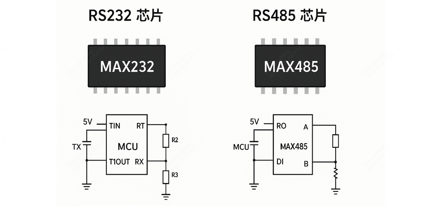 RS232和RS485芯片有什么区别