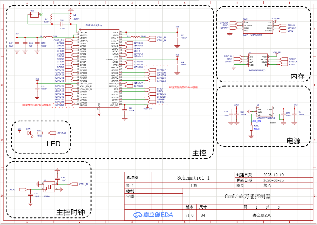 主板原理图_核心