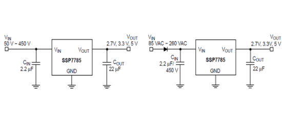 Siproin(上海矽朋)的SSP7785-3.3V系统框图