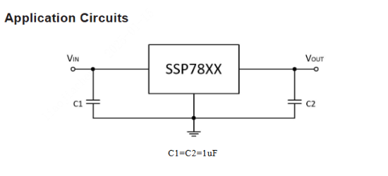 Siproin(上海矽朋)的SSP7805CV系统框图