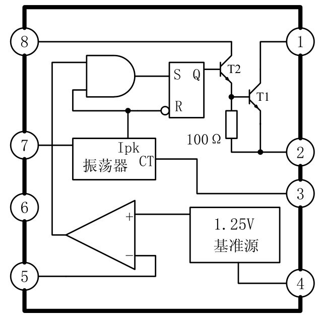 华润华晶的CW34063CB系统框图