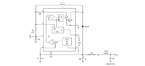 XINLUDA(信路达)的XL33063系统框图