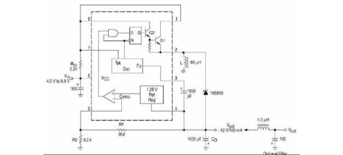 MSKSEMI(美森科)的MC34063系统框图