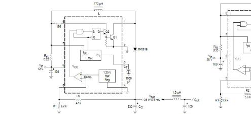 ZHHXDZ(海芯电子)的HX34063-P系统框图