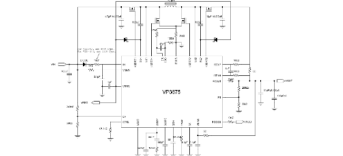 VIVA(昱盛)的VP3675TSG28系统框图
