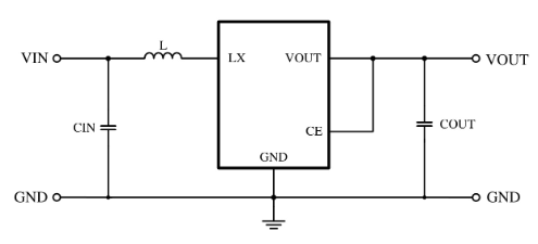 natlinear(南麟)的XT1861B332MR-G系统框图