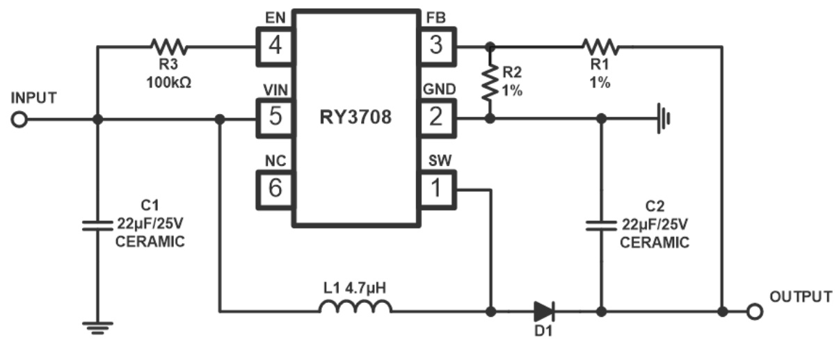 RYCHiP(蕊源)的RY3708系统框图