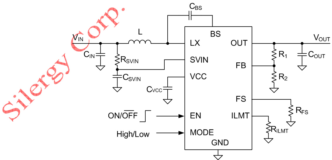 Silergy(矽力杰)的SY7120RAC系统框图