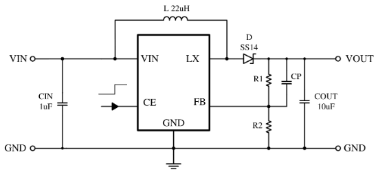 natlinear(南麟)的LN2119B123MR-G系统框图