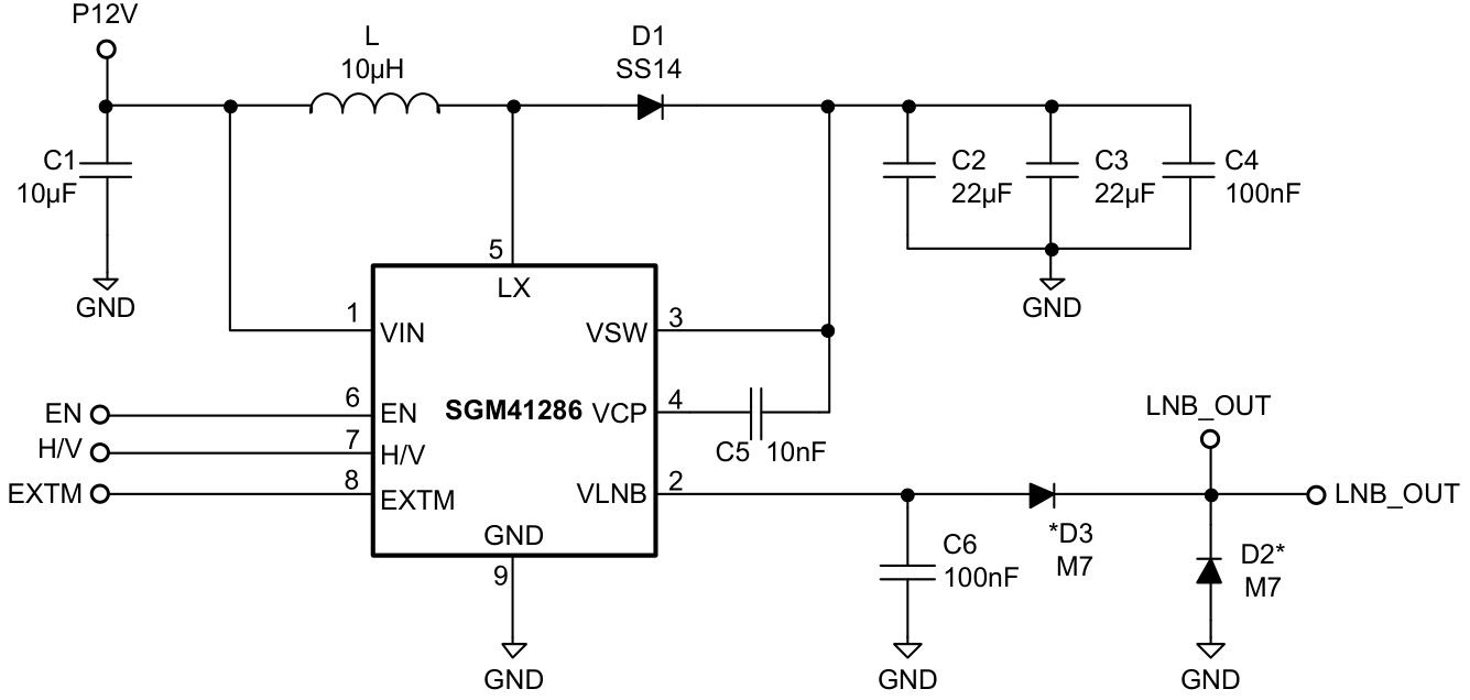 SGMICRO(圣邦微)的SGM41286YPS8G/TR系统框图