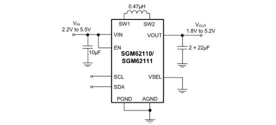 SGMICRO(圣邦微)的SGM62110YG/TR系统框图