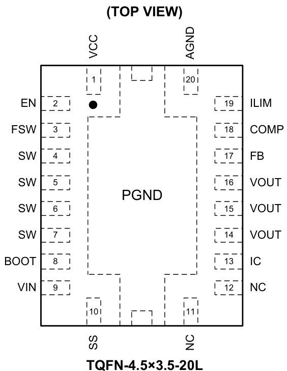 SGMICRO(圣邦微)的SGM6610YTQS20G/TR系统框图
