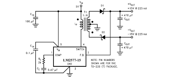 XBLW(芯伯乐)的LM2577S-ADJ(XBLW)系统框图
