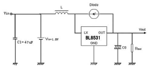 BL(上海贝岭)的BL8531CC3TR33系统框图
