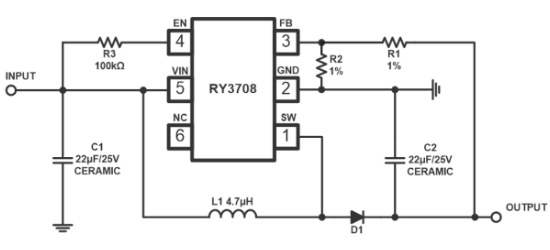 RYCHiP(蕊源)的RY3708系统框图