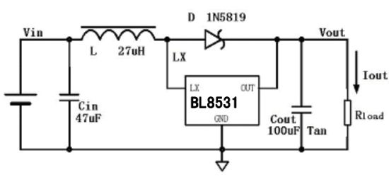 BL(上海贝岭)的BL8531CB5TR33系统框图