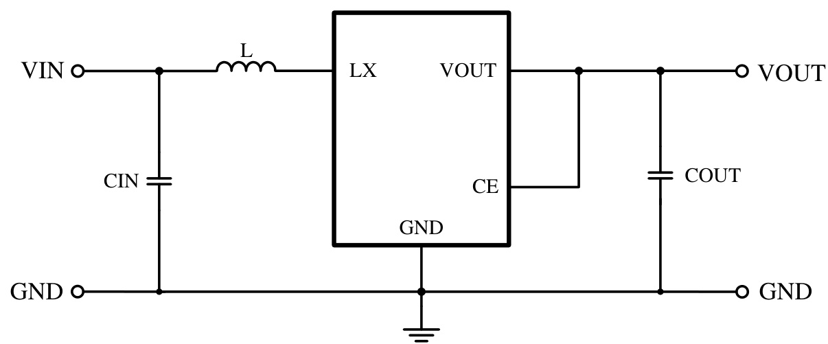natlinear(南麟)的XT1861B332MR-G系统框图