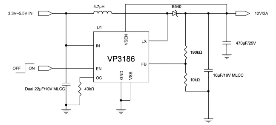 VIVA(昱盛)的VP3186SPG8系统框图