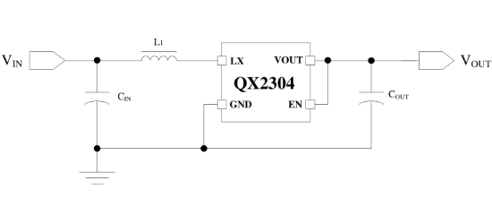 泉芯的QX2304L30E系统框图