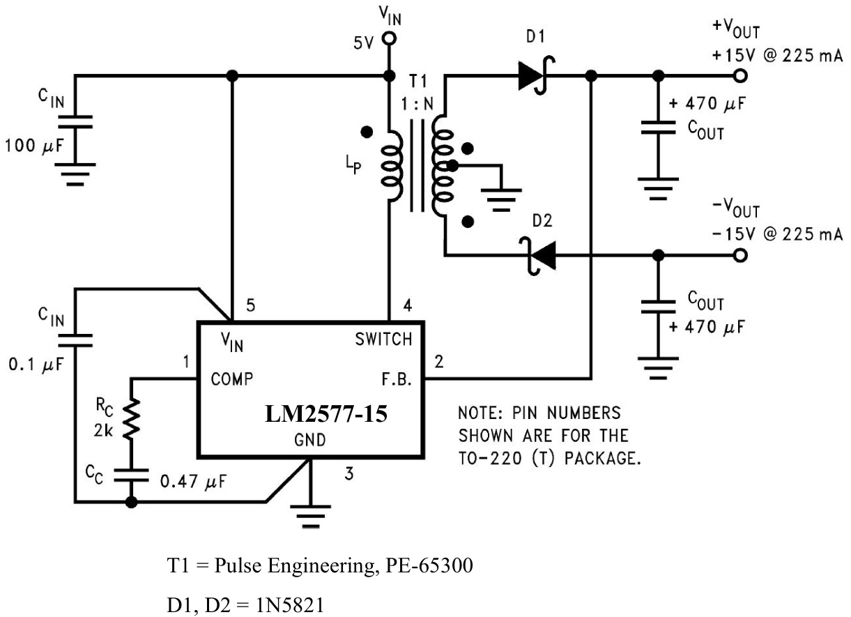 XBLW(芯伯乐)的LM2577S-ADJ(XBLW)系统框图