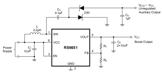 RUNIC(润石)的RS6651YTH系统框图