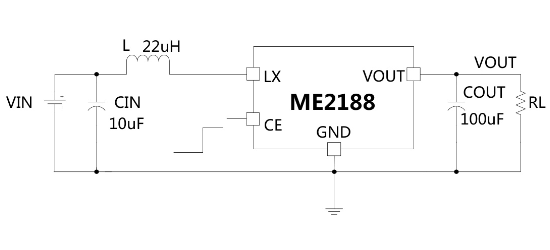 MICRONE(南京微盟)的ME2188C30M5G系统框图