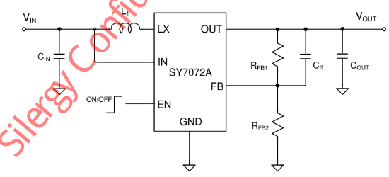 Silergy(矽力杰)的SY7072AABC系统框图