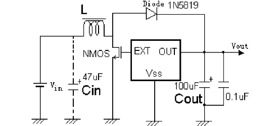 TOPPOWER(南京拓微)的TP8350-SOT89-R系统框图