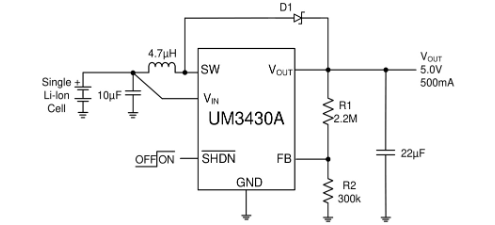 Union(英联)的UM3430ADA系统框图