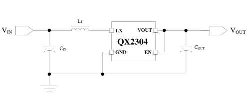 泉芯的QX2304L28E系统框图