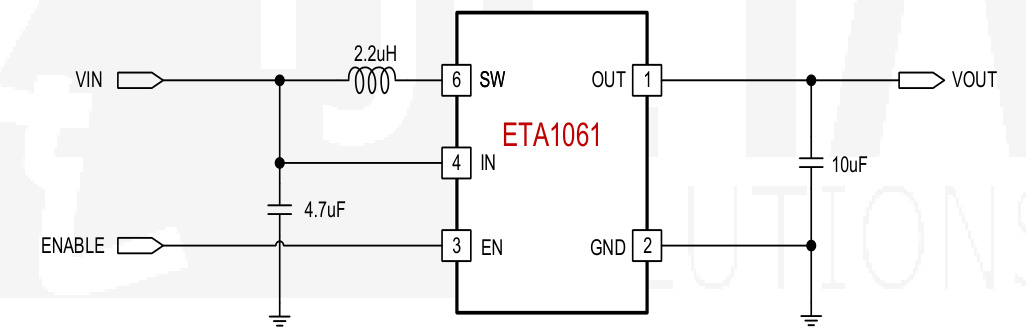 ETA(钰泰)的ETA1061V50S2G系统框图