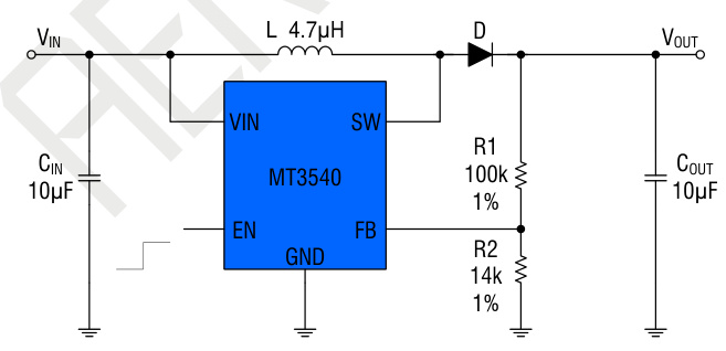 西安航天民芯的MT3540-F23系统框图