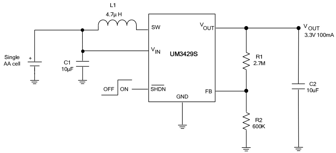 Union(英联)的UM3429S系统框图