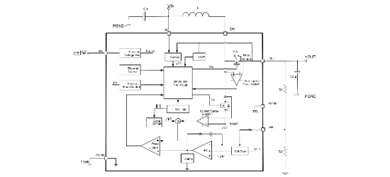 MPS(芯源)的MP3418GJ-Z系统框图