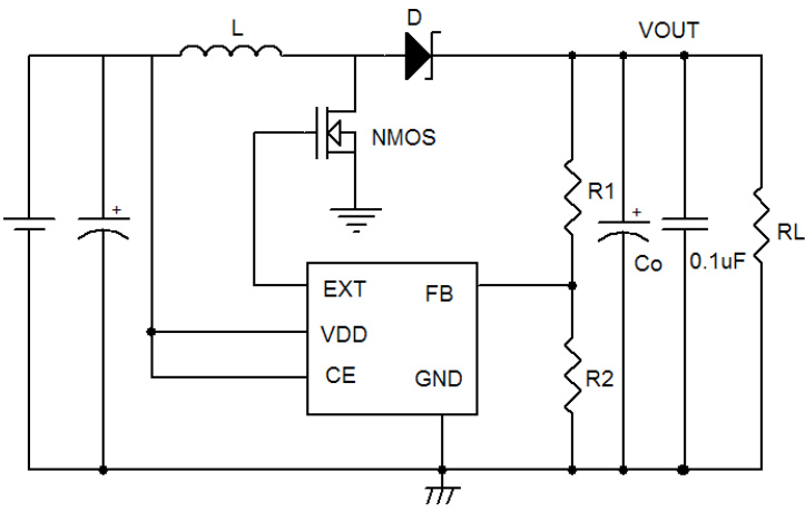 MICRONE(南京微盟)的ME2109D515M5G系统框图