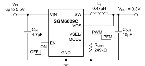 SGMICRO(圣邦微)的SGM6029DYG/TR系统框图