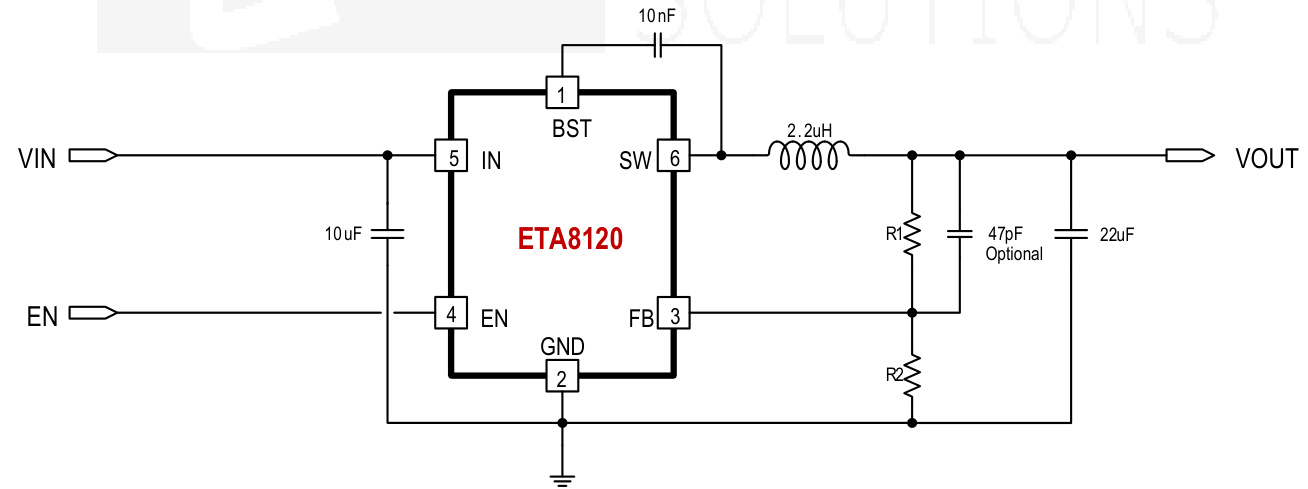 ETA(钰泰)的ETA8120S2G系统框图