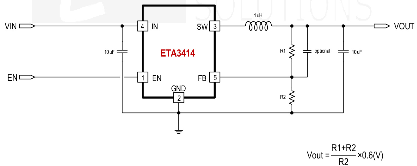 ETA(钰泰)的ETA3414S2F系统框图