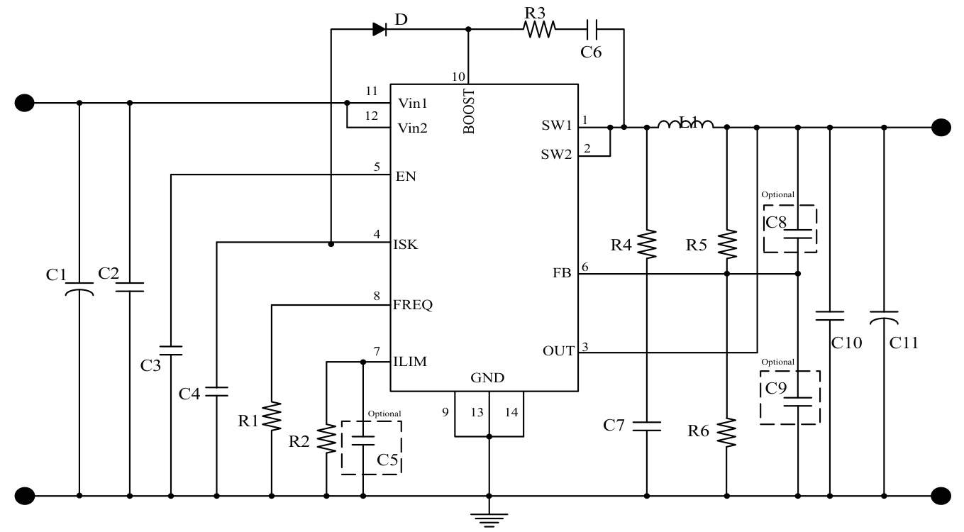 XDS(芯鼎盛)的TX4152系统框图