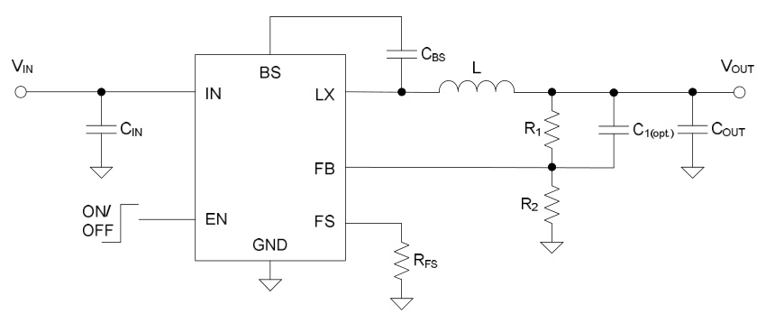 Silergy(矽力杰)的SY8303AIC系统框图