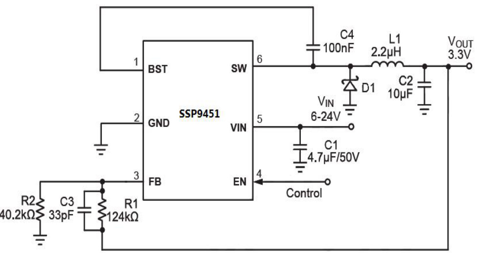 Siproin(上海矽朋)的SSP9451系统框图