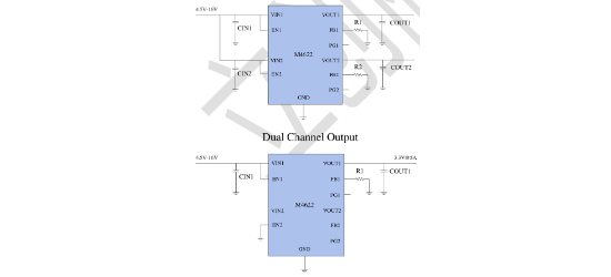 iModule(沃芯)的M4622DBHJ系统框图