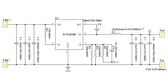 明达微的MD6204B系统框图