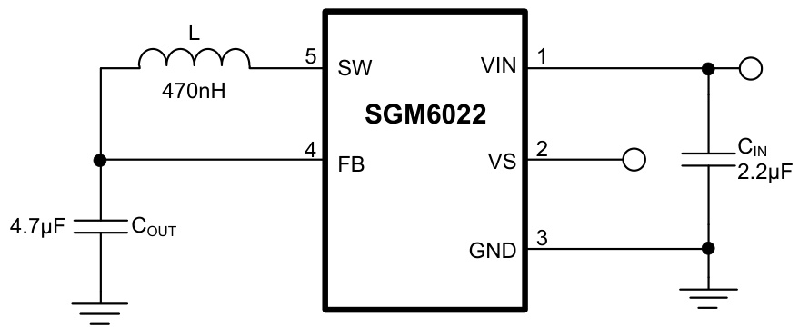 SGMICRO(圣邦微)的SGM6022-1XTDI6G/TR系统框图
