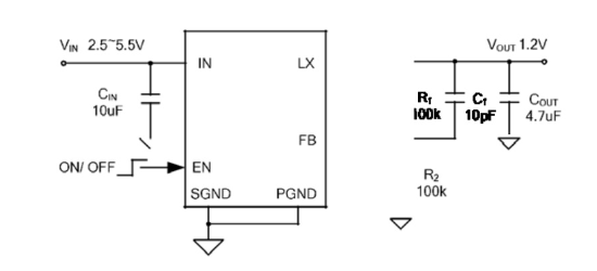 Silergy(矽力杰)的SY8881DQC系统框图