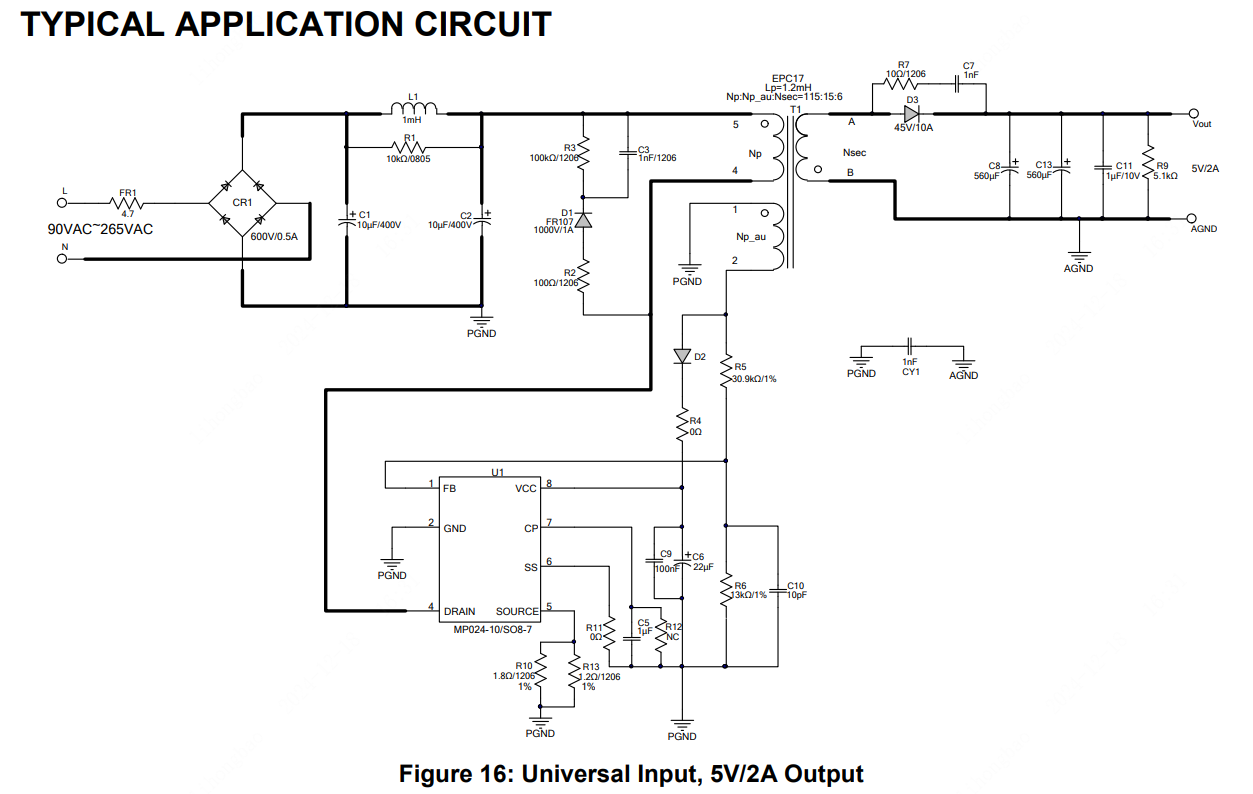 MPS(芯源)的MP024GS-10-Z系统框图