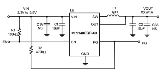 MPS(芯源)的MP2148GQD-25-Z系统框图